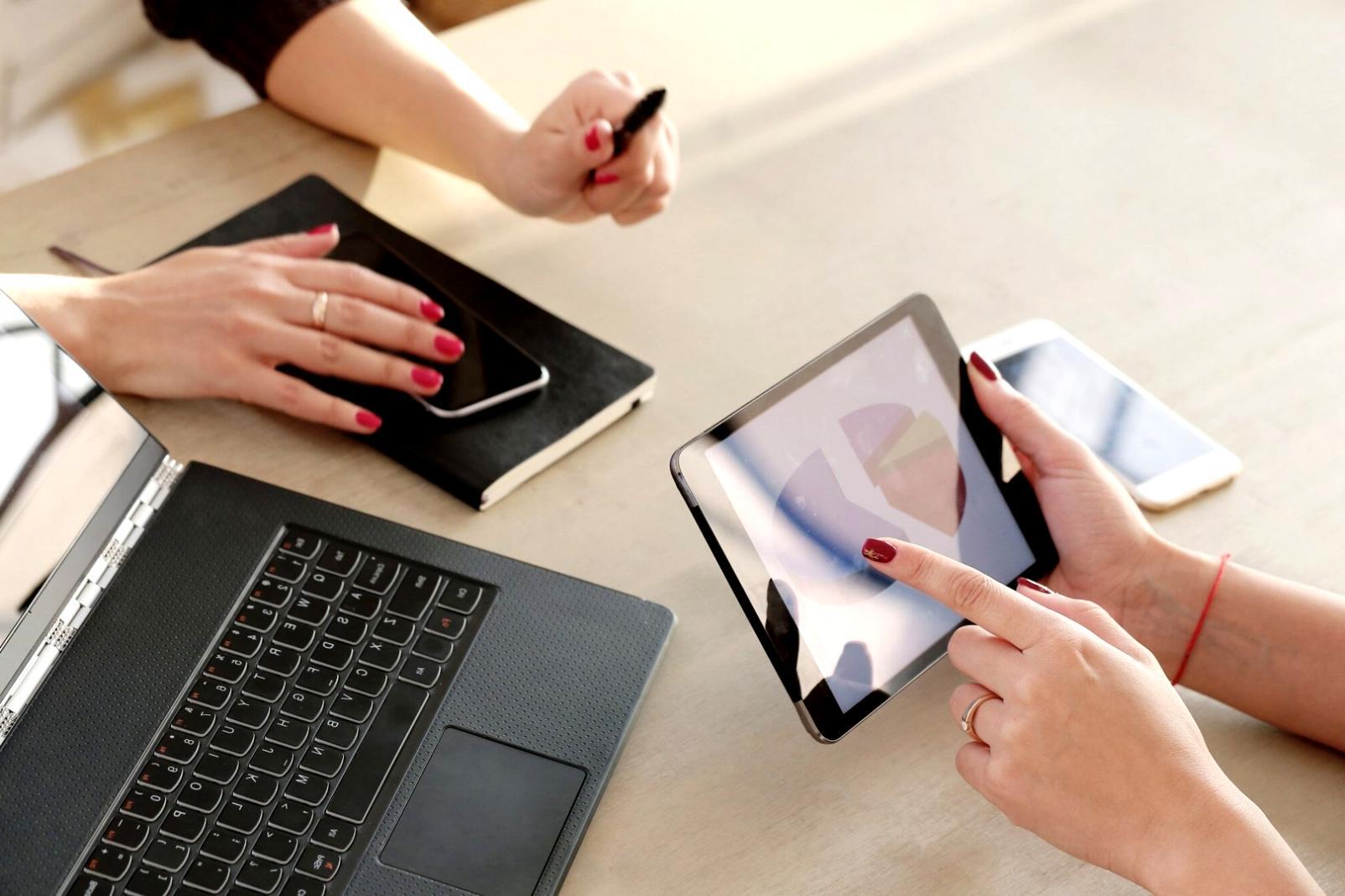 Digital analytics dashboard showing search engine ranking improvements and traffic growth metrics