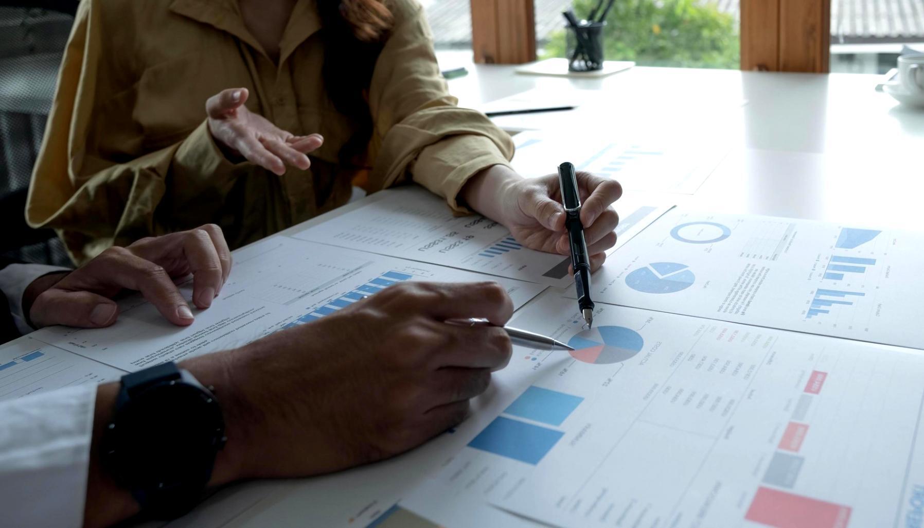 Students working on search engine optimization projects in modern learning environment